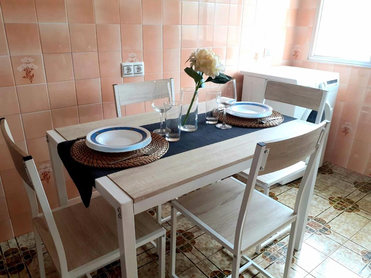 O Recuncho De Macias Apartment Laxe Bagian luar foto